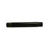 Midland Industries 57016 Welded Pipe Nipple, 1/8 in MPT x 1/8 in MPT, 11 in L, Steel, Black, SCH 40 Schedule (Qty. 1)