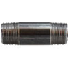 Midland Industries 57090 Welded Pipe Nipple, 3/4 in MPT x 3/4 in MPT, 6 in L, Steel, Black, SCH 40 Schedule (Qty. 1)