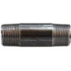 Midland Industries 57094 Welded Pipe Nipple, 3/4 in MPT x 3/4 in MPT, 10 in L, Steel, Black, SCH 40 Schedule (Qty. 1)