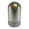 Midland Industries 90003 Bull Plug, 1/2 in MPT, Steel, Zinc-Plated, SCH 80/XH Schedule (Qty. 1)