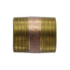 Midland Industries 82300-6470 Pipe Nipple, 4 in MPT x 4 in MPT, 7 in, Brass (Qty. 1)