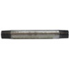 Midland Industries 56021 Welded Pipe Nipple, 1/4 in MPT x 1/4 in MPT, 1-1/2 in L, Steel, Galvanized, SCH 40 Schedule (Qty. 1)