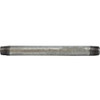 Midland Industries 56006 Welded Pipe Nipple, 1/8 in MPT x 1/8 in MPT, 3-1/2 in L, Steel, Galvanized, SCH 40 Schedule (Qty. 1)