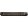 Midland Industries 51024 Seamless Pipe Nipple, 1/4 in MPT x 1/4 in MPT, 3 in L, Stainless Steel, SCH 80 Schedule (Qty. 1)