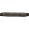 Midland Industries 51029 Seamless Pipe Nipple, 1/4 in MPT x 1/4 in MPT, 5-1/2 in L, Stainless Steel, SCH 80 Schedule (Qty. 1)
