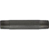 Midland Industries 51004 Seamless Pipe Nipple, 1/8 in MPT x 1/8 in MPT, 2-1/2 in L, Stainless Steel, SCH 80 Schedule (Qty. 1)