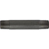Midland Industries 51008 Seamless Pipe Nipple, 1/8 in MPT x 1/8 in MPT, 4-1/2 in L, Stainless Steel, SCH 80 Schedule (Qty. 1)