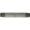 Midland Industries 52003 Seamless Pipe Nipple, 1/8 in MPT x 1/8 in MPT, 2 in L, Stainless Steel, SCH 80 Schedule (Qty. 1)