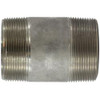 Midland Industries 52164 Seamless Pipe Nipple, 2 in MPT x 2 in MPT, 4 in L, Stainless Steel, SCH 80 Schedule, 3000 lb (Qty. 1)