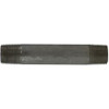Midland Industries 52045 Seamless Pipe Nipple, 3/8 in MPT x 3/8 in MPT, 3-1/2 in L, Stainless Steel, SCH 80 Schedule (Qty. 1)