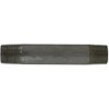 Midland Industries 52047 Seamless Pipe Nipple, 3/8 in MPT x 3/8 in MPT, 4-1/2 in L, Stainless Steel, SCH 80 Schedule (Qty. 1)