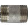Midland Industries 52220 Seamless Pipe Nipple, 4 in MPT x 4 in MPT, Close L, Stainless Steel, SCH 80 Schedule (Qty. 1)