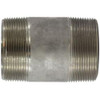 Midland Industries 52227 Seamless Pipe Nipple, 4 in MPT x 4 in MPT, 6 in L, Stainless Steel, SCH 80 Schedule (Qty. 1)