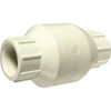 Midland Industries 940331 In-Line Spring Check Valve, 1/2 in Nominal, FPT x FPT, PVC Body, Domestic (Qty. 1)