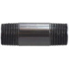 Midland Industries 55087 Pipe Nipple, 3/4 in MPT x 3/4 in MPT, 4-1/2 in L, PVC, Dark Gray, SCH 80 Schedule (Qty. 1)