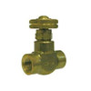 Midland Industries 46754 Straight Micro-Metering Valve, 1/4 x 1/4 in Nominal, FPT x FPT Connection (Qty. 1)