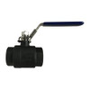 Midland Industries 949112 2-Piece Ball Valve, 3/8 in Nominal, FPT x FPT, 2000 psi WOG Pressure (Qty. 1)