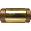 Midland Industries 944435 In-Line Lift Check Valve, 2 in Nominal, FNPT, Forged Brass Body, Import (Qty. 1)