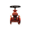 Midland Industries 9600FL4PIV Post Indicator Resilient Seated Gate Valve, 4 in Nominal, Flanged x Flanged Connection (Qty. 1)