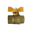Midland Industries 940171T Ball Valve, 1/4 in Nominal, FPT x FPT, 600 psi WOG Pressure, -22 to 302 deg F (Qty. 1)