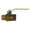 Midland Industries 948104 Ball Valve, 3/4 in Nominal, MPT x FPT, 600 psi WOG Pressure, -20 to 248 deg F (Qty. 1)