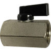 Midland Industries 46936 Mini Ball Valve, 3/8 in Nominal, FPT x FPT, 450 psi Pressure, 32 to 176 deg F (Qty. 1)