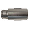 Midland Industries 949472 1-Piece Spring Check Valve, 3/8-in Nominal, MNPT x FNPT, 316 Stainless Steel Body (Qty. 1)