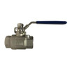 Midland Industries 949174 2-Piece Ball Valve, 3/4 in Nominal, FPT x FPT, 2000 psi Pressure (Qty. 1)