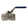 Midland Industries 949103 1-Piece Ball Valve, 1/2 in Nominal, FNPT x FNPT, 1000 psi Pressure (Qty. 1)