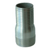 BUCHANAN RUBBER CNT-200-SS Combination King Nipple, 2 in Hose Barbed x 2 in MPT, Stainless Steel (Qty. 1)