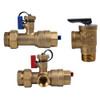 Midland Industries 945703 Tankless Water Heater Valve Kit, 1 in, FNPT x FNPT, Lead-Free Brass, 125 psi (Qty. 1)