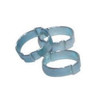 BUCHANAN RUBBER CC-1720 2-Ear Circle Clamp, 3/4 in Nominal, 0.669 in Minimum Clamp Diameter, Carbon Steel (Qty. 1)