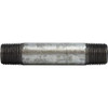 Midland Industries 58023 Pipe Nipple, 1/4 in MPT x 1/4 in MPT, 2-1/2 in L, Steel, Galvanized, SCH 80 Schedule (Qty. 1)