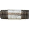 Midland Industries 58105 Pipe Nipple, 1 in MPT x 1 in MPT, 4 in L, Steel, Galvanized, SCH 80 Schedule (Qty. 1)