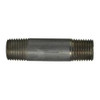 Midland Industries 76020 Pipe Nipple, 1/4 in MPT x 1/4 in MPT, Close L, Aluminum (Qty. 1)