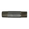 Midland Industries 76032 Pipe Nipple, 1/4 in MPT x 1/4 in MPT, 5 in L, Aluminum (Qty. 1)