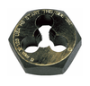 7/16"-20 HSS Type 27-AG Gold Oxide Die - Hex (3/Pkg.), Norseman Drill #NDT-61130