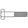 M14-2.00 x 140 mm Partially Threaded ISO 4014 Metric 10.9 Hex Cap Screw Coarse Zinc Yellow Cr+6 (10/Pkg.)