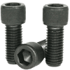 7/16"-20 x 3" Partially Threaded Socket Head Cap Screws Fine Alloy 1936 Series Thermal Black Oxide (1/Pkg.)