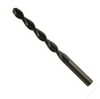 Wire #34 Type 190-P, 135-Degree Split Point, Heavy Duty Parabolic Flute - Black Oxide Jobber Length Drill Bit (12/Pkg.), Norseman Drill #68411