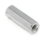 1/4" OD x 2-3/8" L x #6-32 Thread Aluminum Female/Female Hex Standoff, Plain (50/Pkg.)