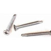 #12-14 x 2-3/4" (FT) Flat Head Phillips, #3 Point BSD Self Drilling Screws Hardened Stainless Steel 410 (1200/Bulk Pkg.)