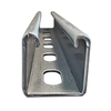 1-5/8" x 1-5/8" x 10' - 12 Gauge Half-Slotted, Pre-Galvanized G90 Struts, USA (50/Bulk Pkg.)