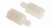 3/16" OD x 3/16" L x #2-56 Thread Nylon Male/Female Hex Standoffs (50/Pkg.)