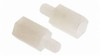 1/4" OD x 2-1/2" L x #8-32" Thread Nylon Male/Female Hex Standoffs (25/Pkg.)