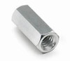 13 mm OD x 25 mm L x M6x.10 Thread Stainless Steel Female/Female Hex Standoff, Passivated (10/Pkg.)