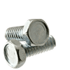 #8-32 x 3/4" (Fully Threaded) Machine Screws Indented Hex Head Unslotted Coarse Zinc Cr+3 (11,000/Bulk Pkg.)