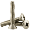 #12-24 x 2-1/2" (Fully Threaded) Phillips Oval Head Machine Screws, 18-8 A-2 Stainless Steel (800/Bulk Pkg.)