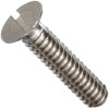 #12-24 x 1-1/4" Slotted Flat Head Machine Screws 304 Stainless Steel (500/Pkg.)