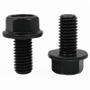 5/8"-18 x 2-3/4" Partially Threaded Grade 8 Indented Hex Flange Screw (Frame Bolt) Black Phosphate & Oil (105/Bulk Pkg.)